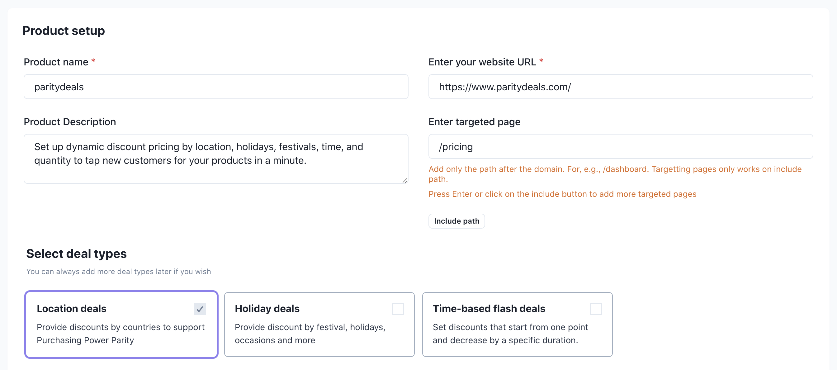 Gumroad product setup